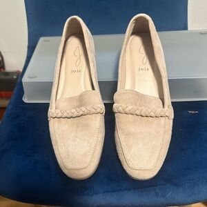 Joie Women's Cream Braided Loafers